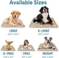 The Green Pet Shop Cool Pet Pad, Self-Cooling - Medium / Iced Latte - image 2