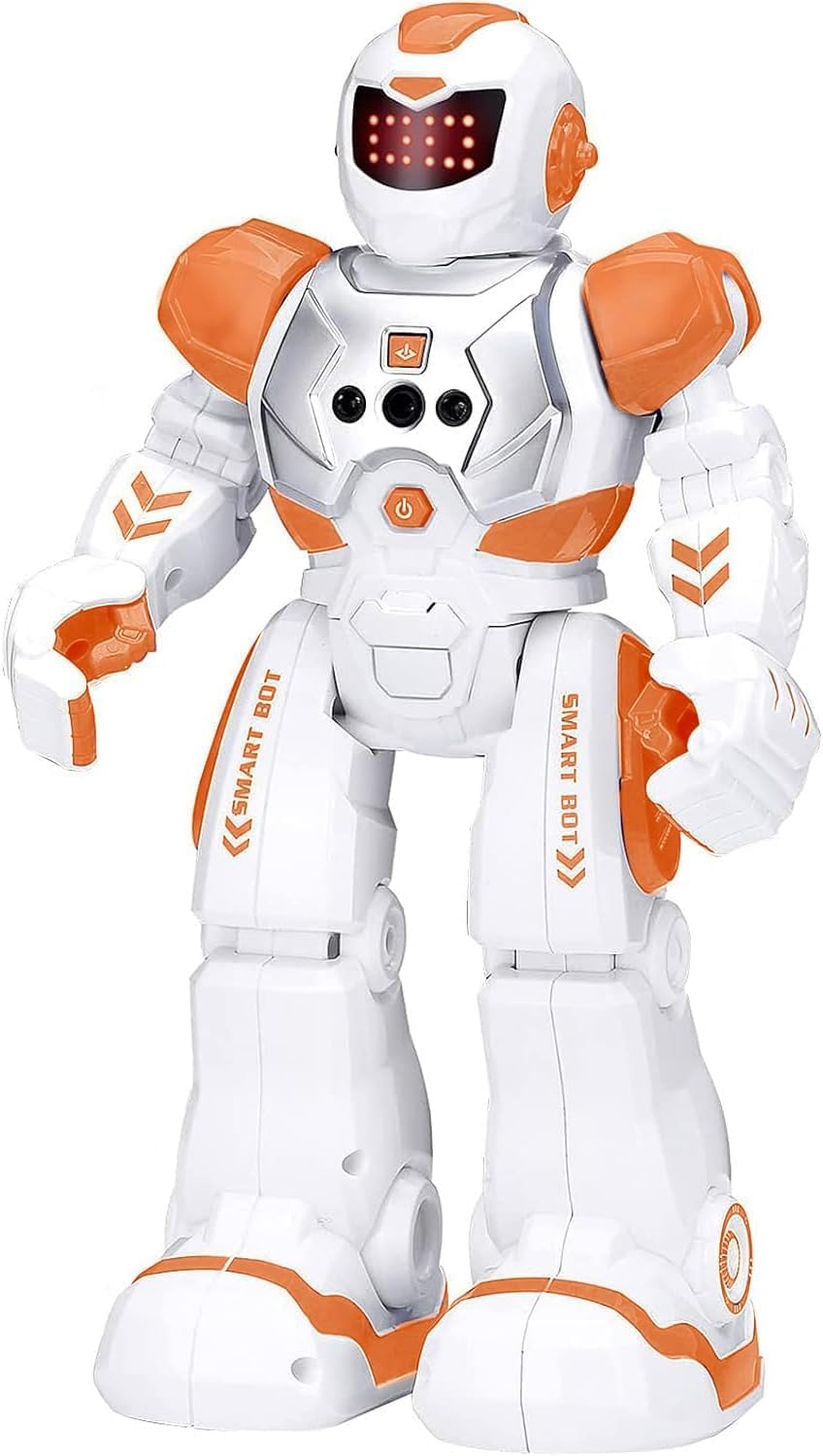 KingsDragon Robots Toy for Kids - Orange