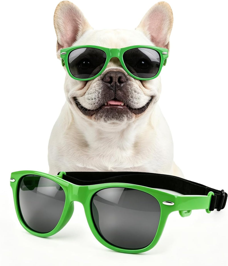 Dog Sunglasses for Medium Dogs - Green / Medium