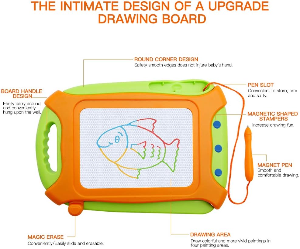 Wellchild Magnetic Drawing Board for Toddlers - image 4