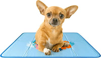 The Green Pet Shop Cool Pet Pad, Self-Cooling - X-Small / Stitch