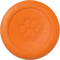 WEST PAW Zisc High-Flying Disc Dog Toy - Large / Tangerine / 1