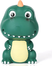 H&W Dinosaur Money Bank with Big Head - Deep Green