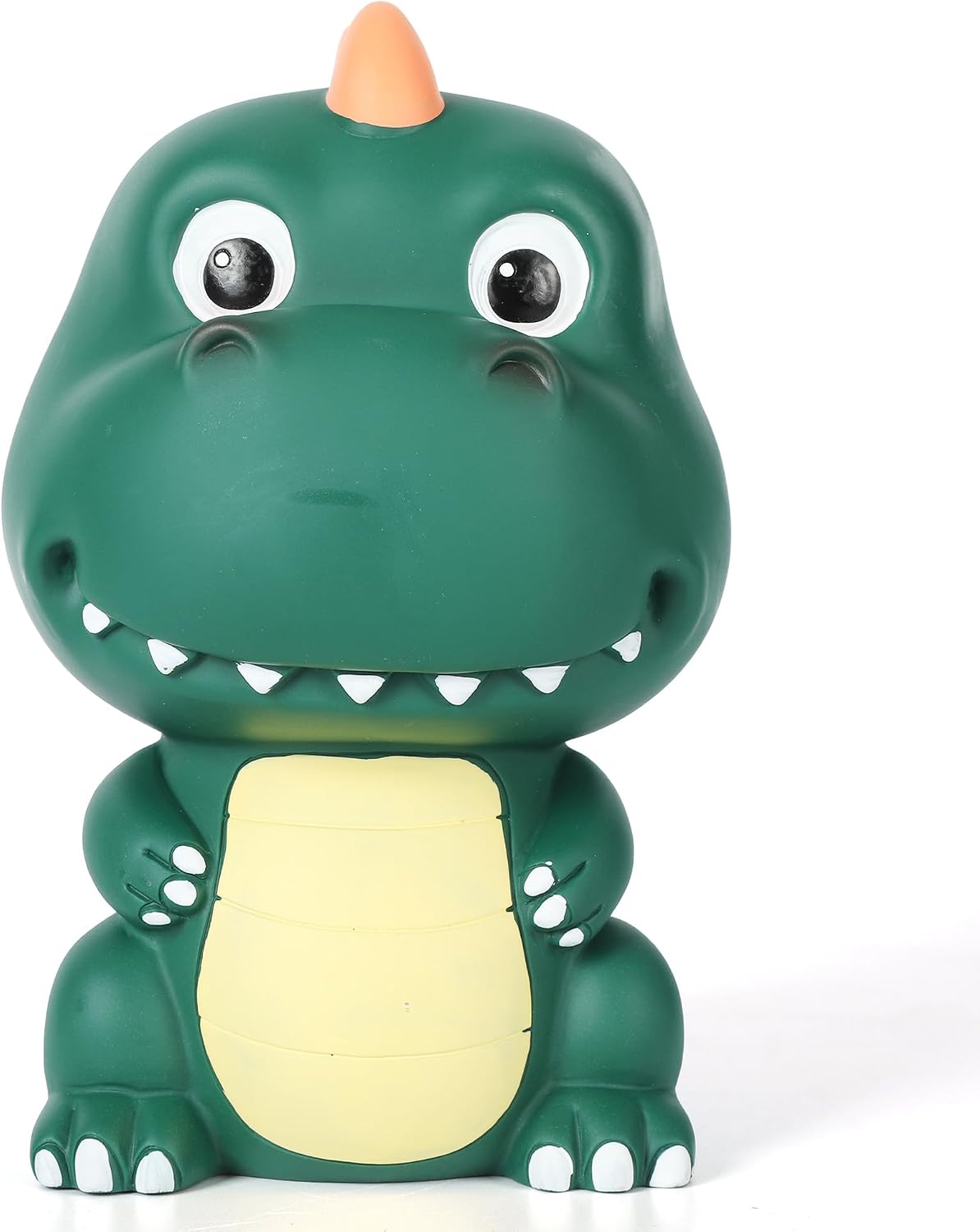 H&W Dinosaur Money Bank with Big Head - Deep Green