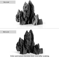 FZONE Aquarium Rocks Aquascaping - 04 Seiryu Stone: 5.11" × 3.54" × 4.92" - image 4