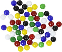 Mega Game Replacment Marbles 14mm -Solid Glass-60 Pieces - image 4