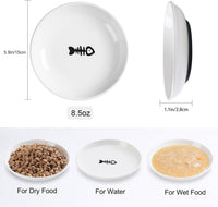 No Spill Cat Bowls, Cat Food Bowl - Shallower-6 Pack - image 4