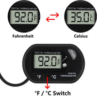 4Pcs Aquarium Thermometer Fish Tank Thermometer Reptile Fahrenheit - 15PCS - image 3