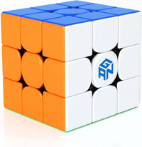 GAN 356 RS, Speed Cube 3x3 Stickerless Puzzle for Kids – Fun for Kids & Family - 3x3