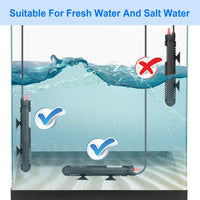 DaToo 50 Watt Aquarium Heater Submersible Adjustable Temperature Fish - 200Watt - image 3