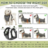 SlowTon Dog Seat Belt and Harness for Car, B M - Grey / XX-Small - image 2