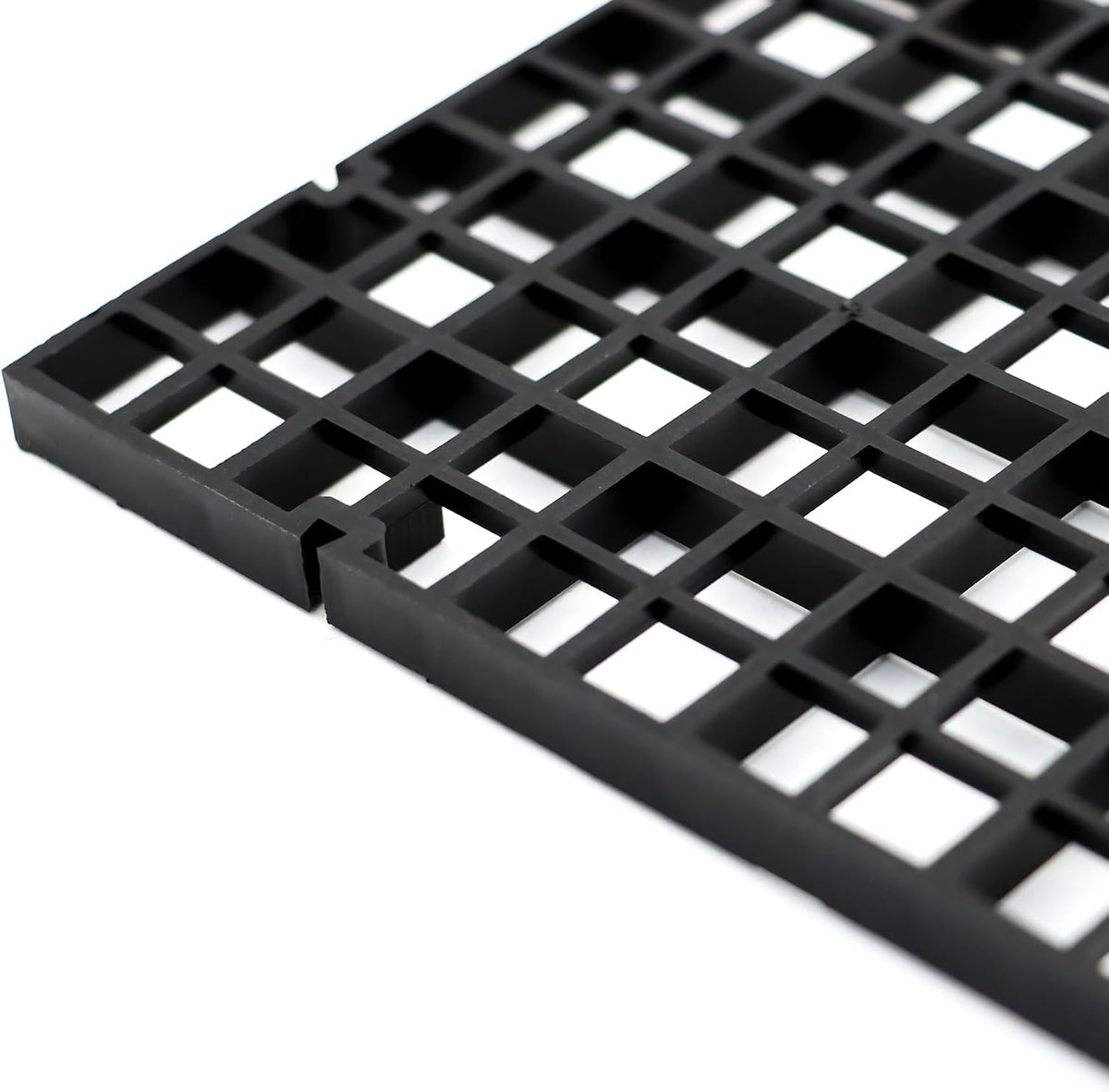 Aquarium Fish Tank Bottom Isolation 8 Pcs, Plastic Egg Crate – Essentials for Fish - S 8pcs Black - image 4