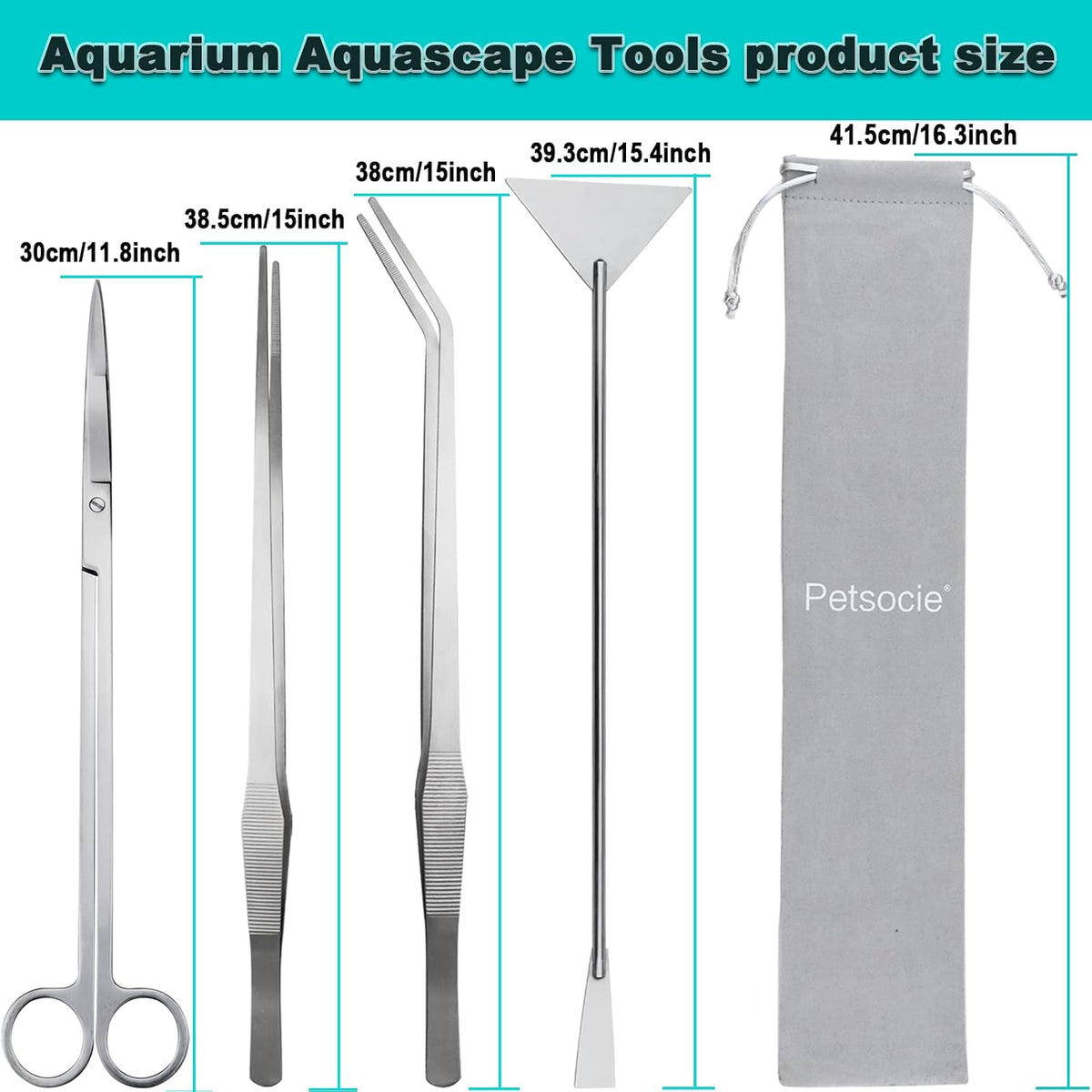 Aquarium Aquascape Tools Kit - image 2