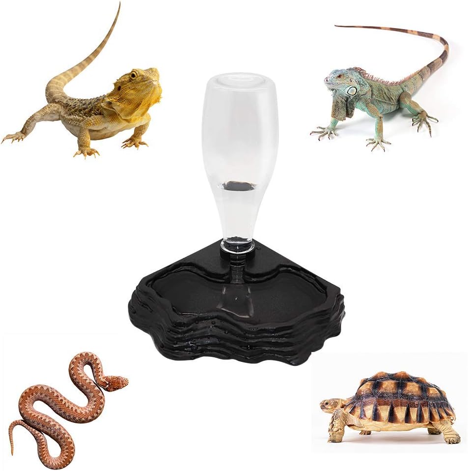 SLSON Reptile Water Feeder Automatic Water Dispenser Waterer 13.5Oz - image 2