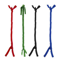 Ponytail Horse Tail Bag, 3 Tube Durable Braid-in Tail Bag (Blue)