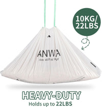 ANWA 40 Count Automatic Litter Box Bags - 20 Count (Pack of 6) / White - image 3