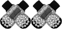 EXPAWLORER Anti Slip Dog Socks to Prevent Licking Paws, Dog Shoes for Hot Pavement, Dog Booties for Small Medium Large Senior Dogs, Traction Control Boots & Paw Protectors for Hardwood Floors