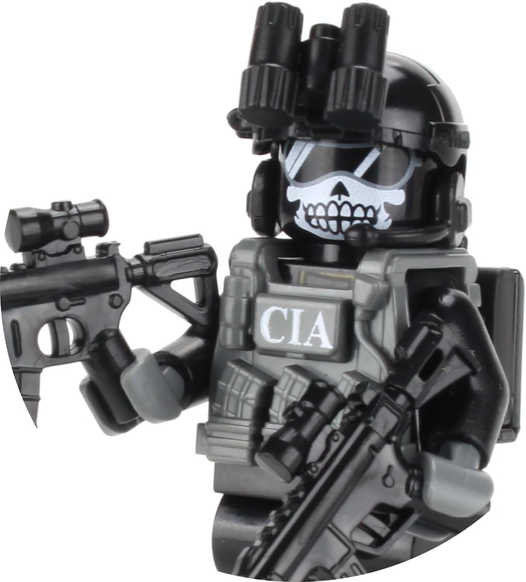 Battle Brick 1.6 Inches Tall CIA Ghost SAD/SOG Commando Custom - image 4