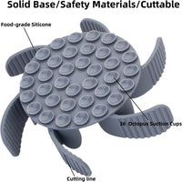 Keegud Slow Feeder Dog Bowls Insert [Octopus Suction Cups] Super Firm - Turbine - image 3