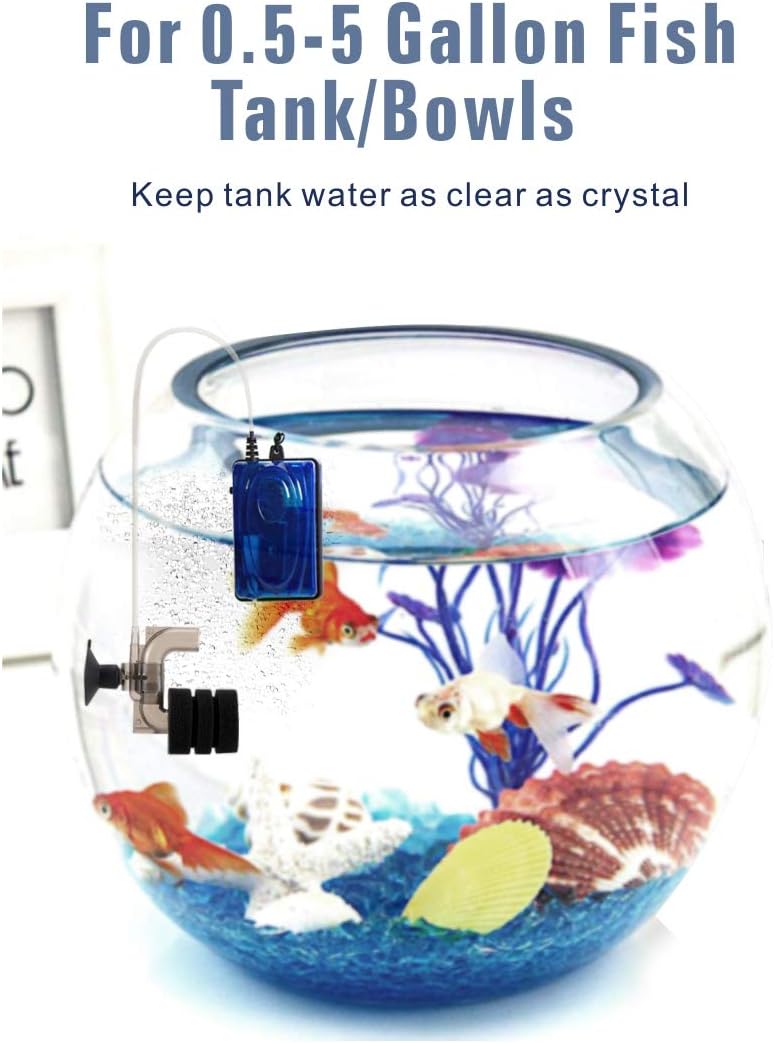 hygger Super Mini Aquarium Single Sponge Filter for Small Fish Tank - Small (Pack of 2) - image 3