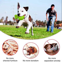 Cactus Dog Chew Toy for Aggressive Chewers - For Medium Dog / Grassgreen - image 3