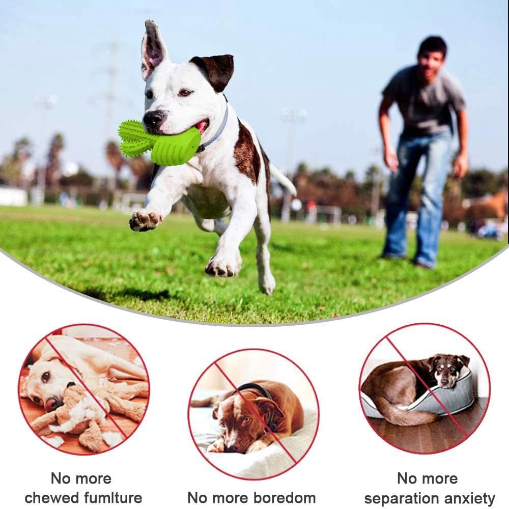 Cactus Dog Chew Toy for Aggressive Chewers - For Medium Dog / Grassgreen - image 3