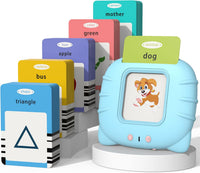 Startcan Talking Flash Cards for Toddlers 1 2 3 4 5 - 224-blue（general Set）