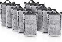 DaToo aquarium filter cartridges for the DTF-01, double-sided cotton with activated carbon