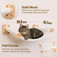 Cat Wall Hammock with Floating Hammock - 1 Hammock 2 Stairs - image 3