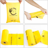 Certified Home Compostable Dog Poop Bags, 270 Plant Based Bags – Essentials for Dogs - Maize Yellow / 120 Count (Pack of 1) - image 2