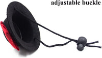 DuvinDD bearded dragon hat and red bowtie costume set, adjustable - view 3