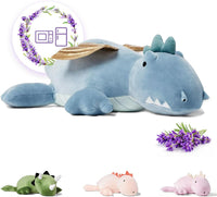OSOCU purple stegosaurus microwavable plush, 16 inch weighted heating pad - view 5