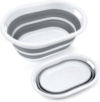 Collapsible Dog Bathtub, Portable Pets Bathing Tub for Puppy Cats, Gray – Essentials for Dogs - Small / Grey