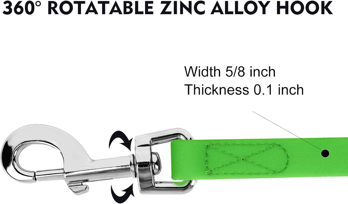 Waterproof Long Leash Durable Dog Recall Training Lead Great - Green / 30ft - image 2