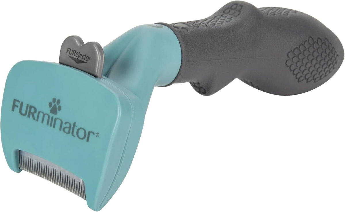 FURminator Medium to Large Cat deShedding Tool for Short Hair – Essentials for Cats - Small / long hair - image 2