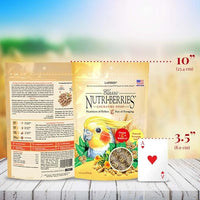 LAFEBER'S Classic Nutri-Berries Pet Bird Food, Made with Non-GMO and Human-Grade Ingredients, for Cockatiels (10 oz Pack of 2)