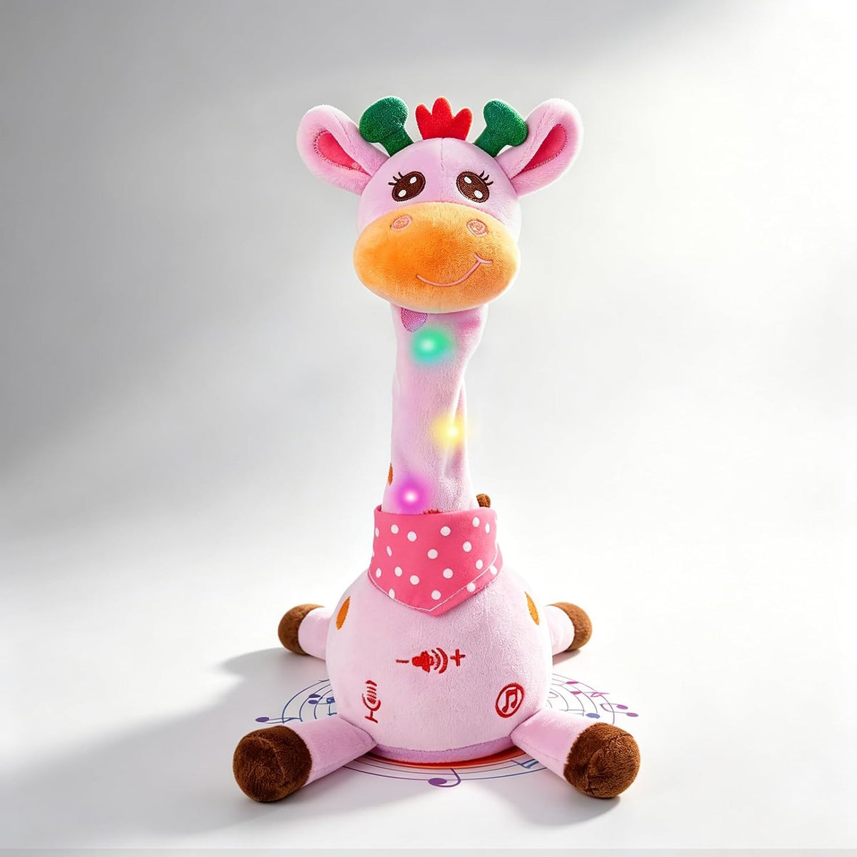 Dancing Talking Giraffe Toy, Singing Giraffe Baby Toys for Kids – Fun for Kids & Family - Purple Giraffe