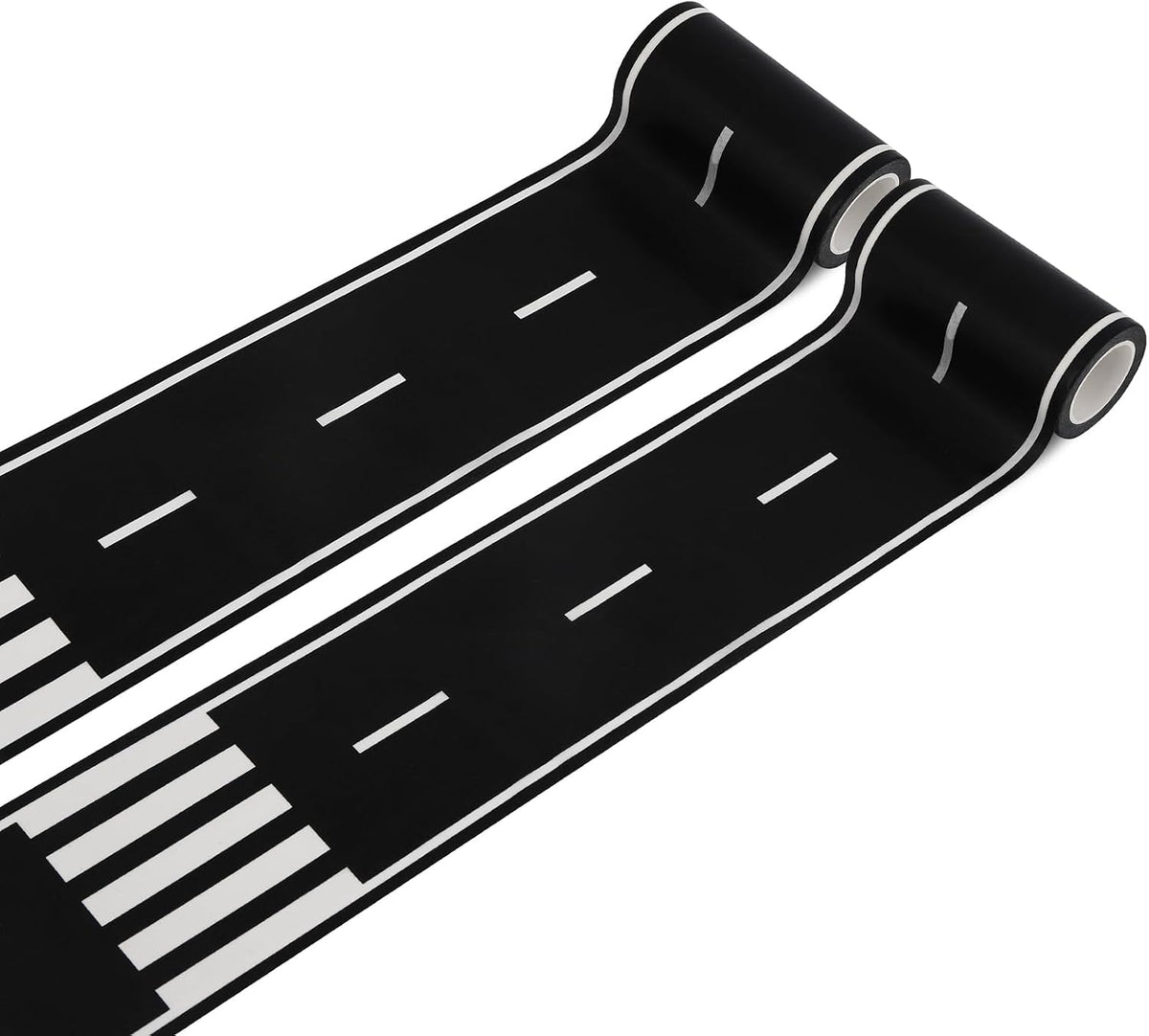 RECER Black Road Track Tape, Road Tape Track - 2 Rolls, 4" x 33'