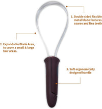 BOTH WINNERS Dual-Sided Shedding Blade with Stainless Steel Blade - Burgundy - image 3