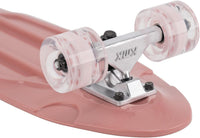 KMX Classic Retro Mini Cruiser Skateboard 22" & 27" for Boys Girls - Rose Pink / 27" - image 2