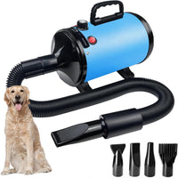 Dog Dryer for Pet Grooming, High-Velocity Force Blow Dryer – Essentials for Dogs - Blue