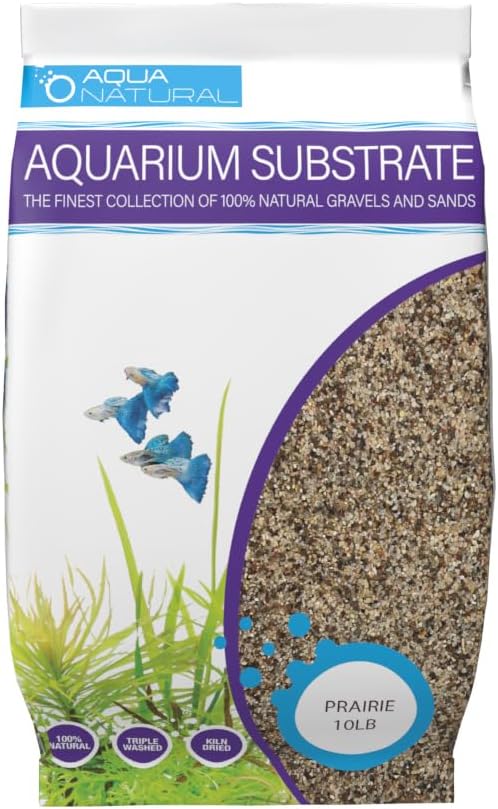 Aqua Natural Aquarium Substrate, Prairie Sand - 10lb