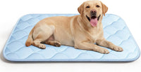Dog Cooling Mat for Large Dogs - Ice Blue Wave Stitching / Large - image 3