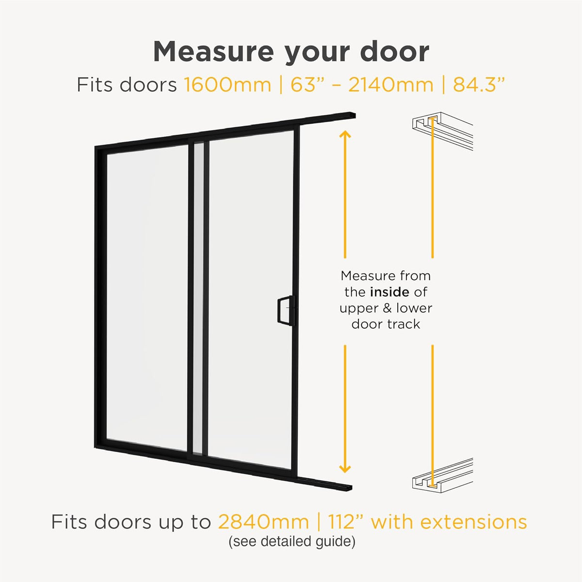 Hakuna Pets V2 Patio Pet Door Screen Insert Panel for Sliding Doors - Small / Silver - image 3