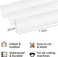 Prime Vinyl Permanent Vinyl - Matte White / 10FT - image 3