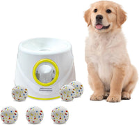 Automatic Ball Launcher for Dogs ，The Upgraded Premium Ball Thrower - Yellow
