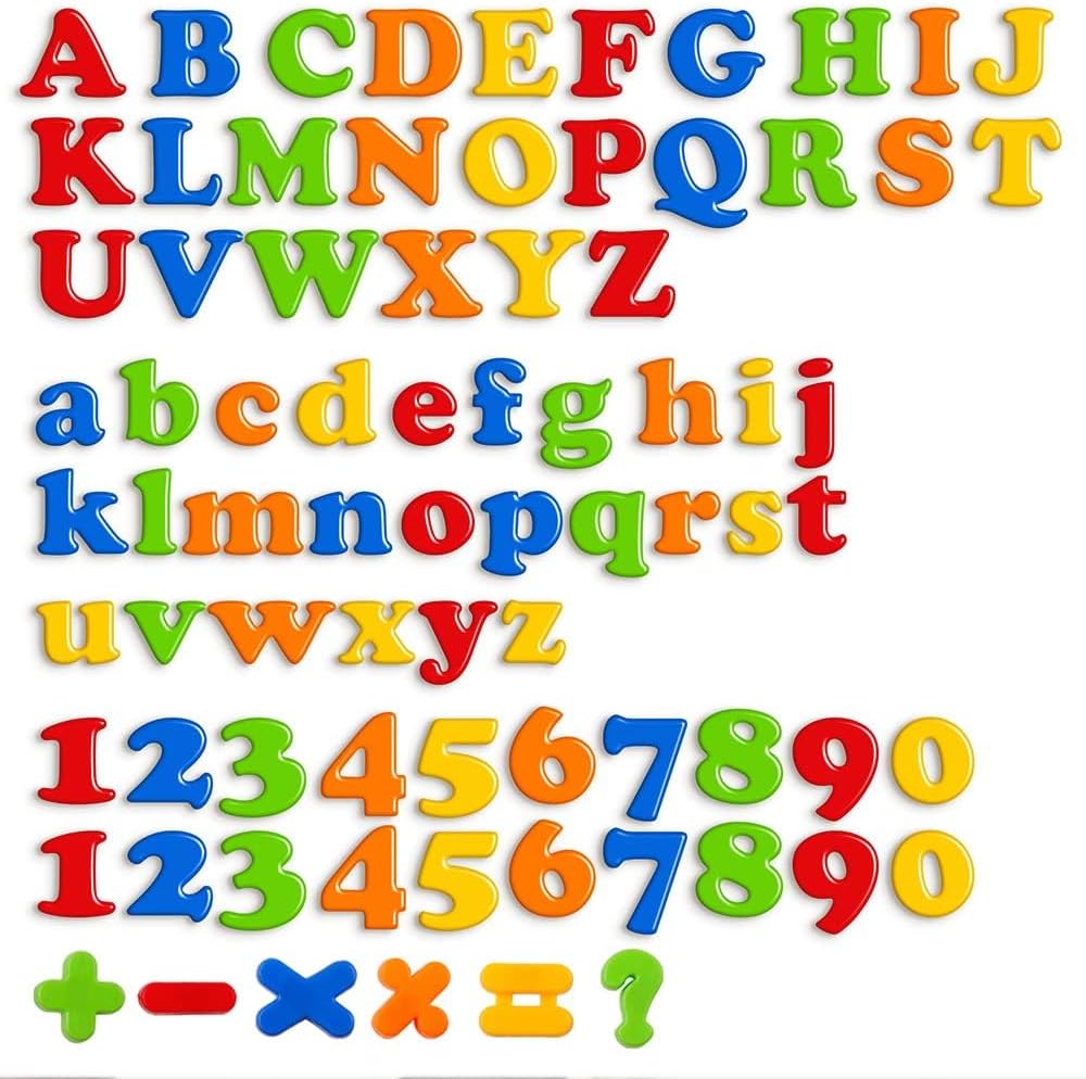 Coogam Magnetic Letters Numbers Alphabet Fridge Magnets Colorful - image 2