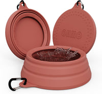 OHMO Spill Proof Collapsible Dog Bowl - 34oz / Erythrinus