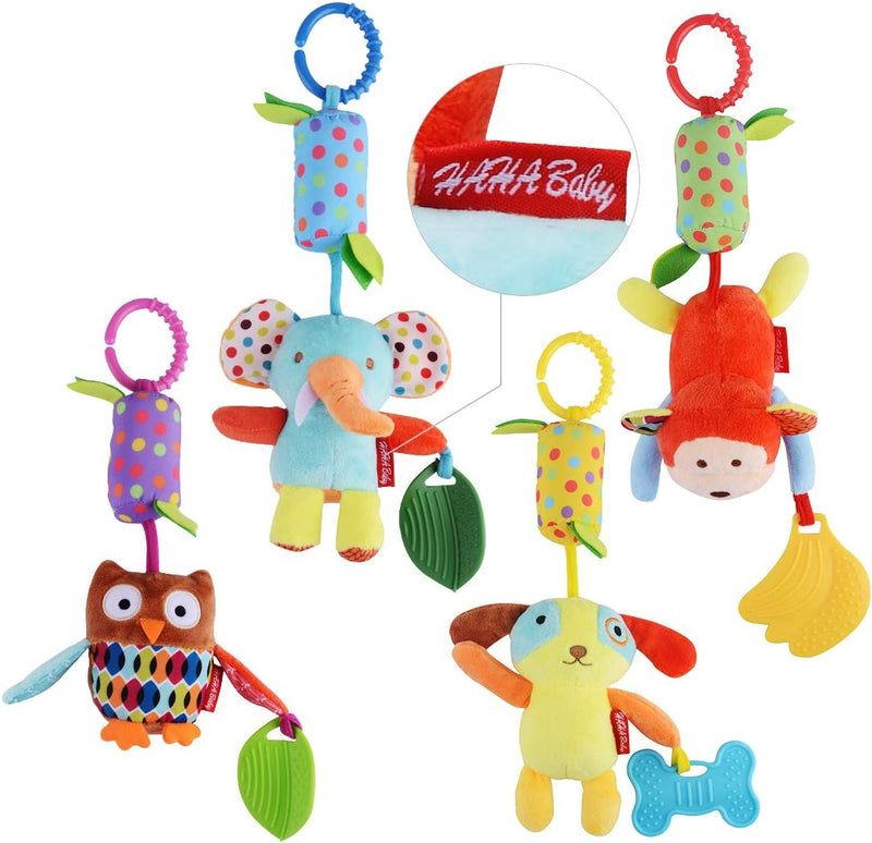 HAHA Baby Soft Hanging Toys for 0 3 6 9 12 Months Infant Play Gym Mat – Fun for Kids & Family