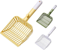 Cat Scooper for Litter Box, Cat Litter Scoop, Kitty Litter Scoop, Cat Poop Collector, All in One Litter Scoop Pet Litter Sifter (Yellow)